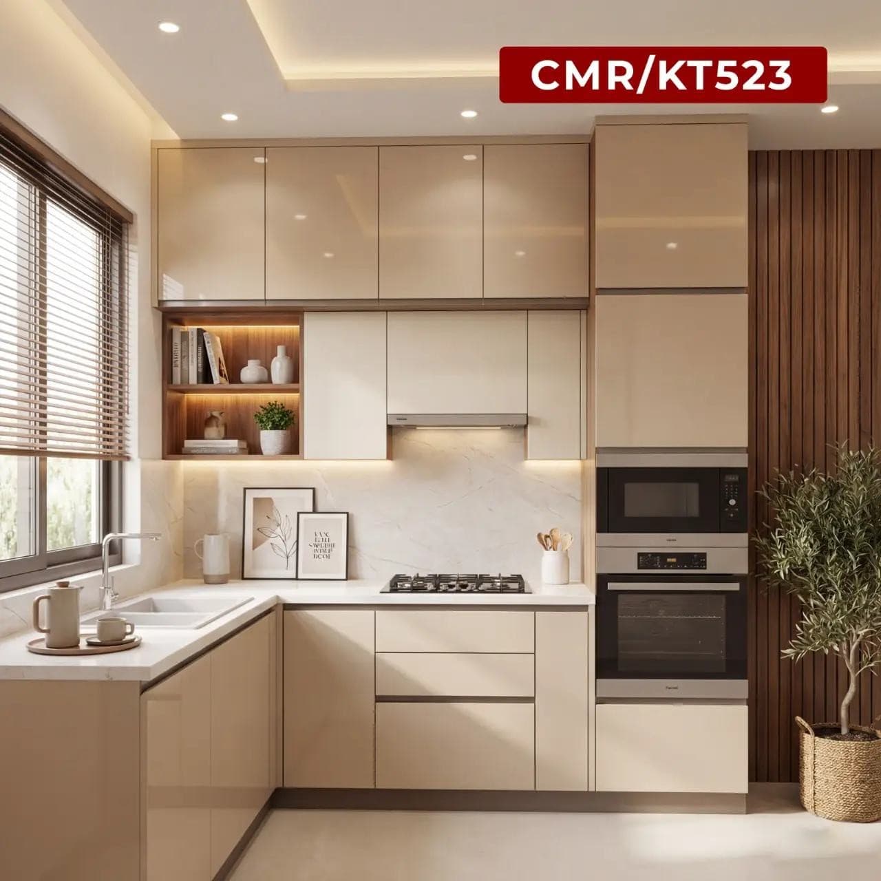 Modern Dining Space in Luxury Villa Kerala